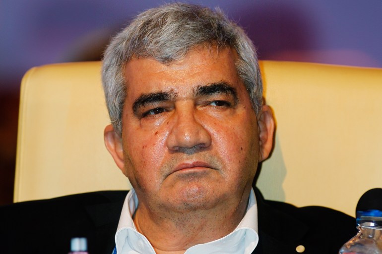 Leading Syrian dissident Riad Seif attends the General Assembly of the Syrian National Council in Doha November 11, 2012. Syria